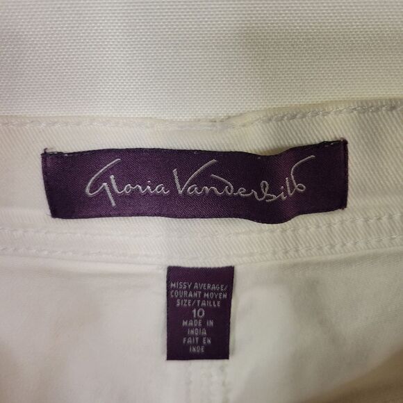 Gloria Vanderbilt White Denim Jeans - Picture 4 of 11